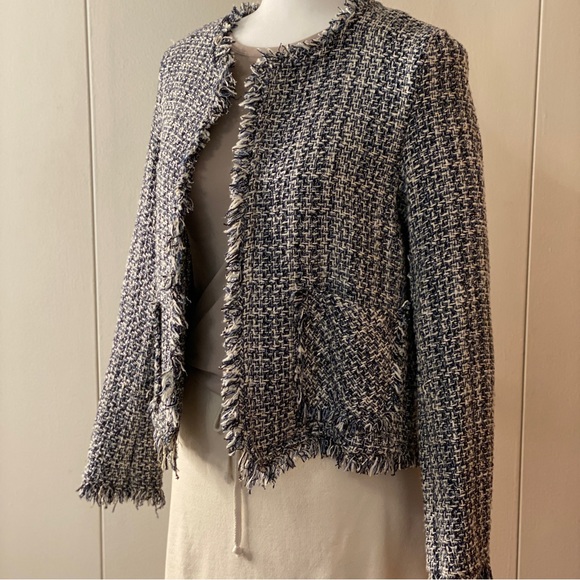 Italian tweed boucle jacket S - Picture 5 of 11